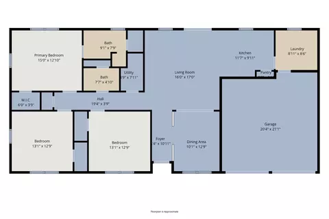 Floorplan - 11118 China Spring Rd, Waco, TX 76708 photo 1 of 1