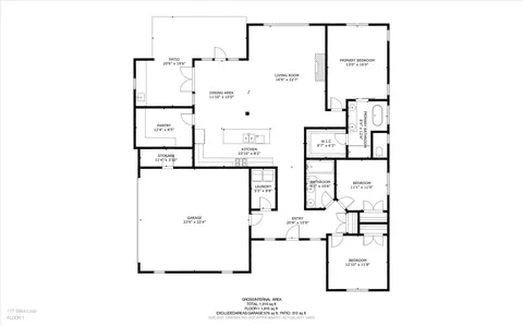 Floorplan - 177 Sitka Loop, Haughton, LA 71037 photo 1 of 1
