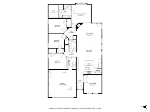 Floorplan - 7645 Spring Dr, Watauga, TX 76148 photo 1 of 1