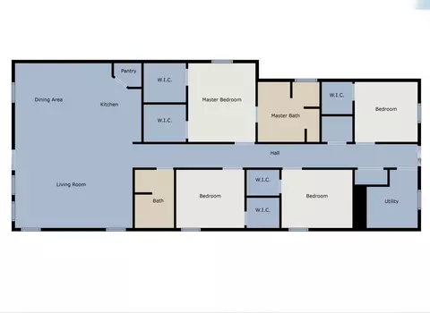 Floorplan - 1014 Trinity St, Cleburne, TX 76031 photo 1 of 1
