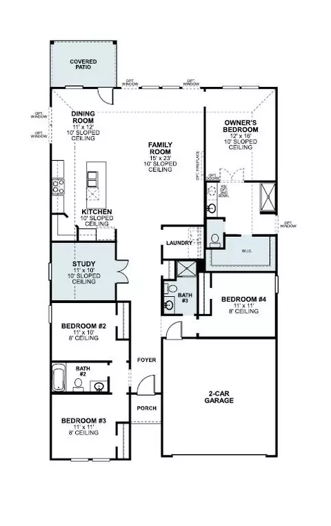 Floorplan - 2700 Tamarack Ln, Argyle, TX 76226 photo 1 of 1
