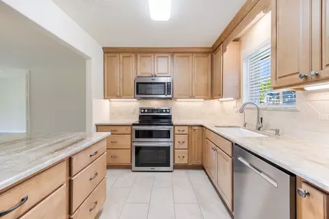 Kitchen - 213 E 3rd St, Keene, TX 76059 photo 5 of 7