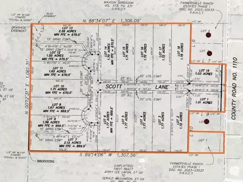 lot1 County Road 1110, Farmersville, TX 75442