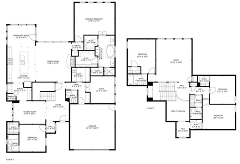 Floorplan - 4149 Maclin Dr, Celina, TX 75009 photo 1 of 1