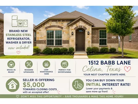 1512 Babb Ln, Celina, TX 75009