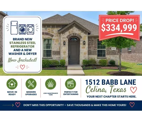 1512 Babb Ln, Celina, TX 75009
