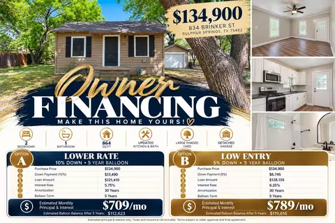 834 Brinker St, Sulphur Springs, TX 75482