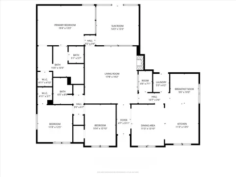 Floorplan - 517 E Beady Rd, Arlington, TX 76006 photo 1 of 1