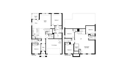 Floorplan - 729 Soaring Hawk Dr, Fort Worth, TX 76008 photo 1 of 1