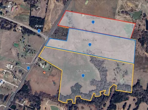50 Acres Us Highway 377, Gordonville, TX 76245