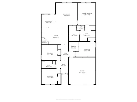 Floorplan - 6409 Waterfall Ln, Princeton, TX 75407 photo 1 of 1