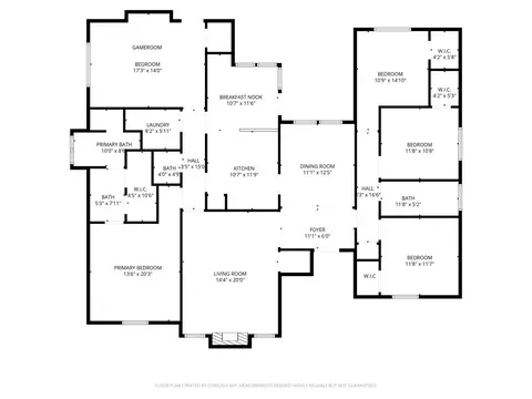 Floorplan - 1714 Blain Dr, Rowlett, TX 75088 photo 1 of 1