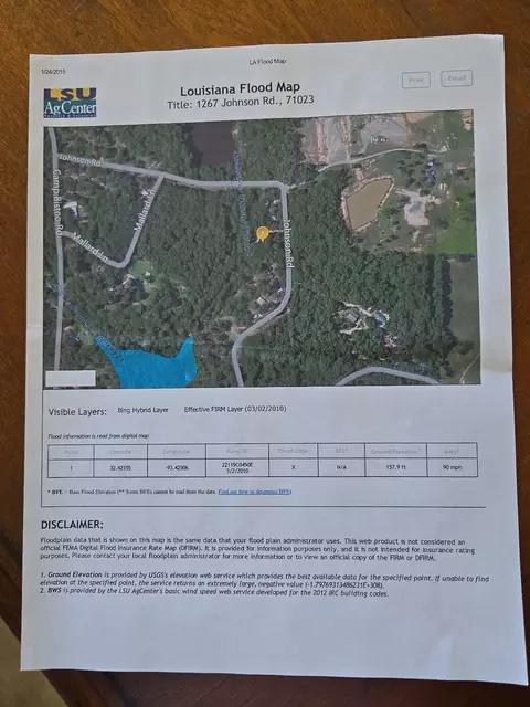 View/Area - 1267 Johnson Rd, Doyline, LA 71023 photo 1 of 1