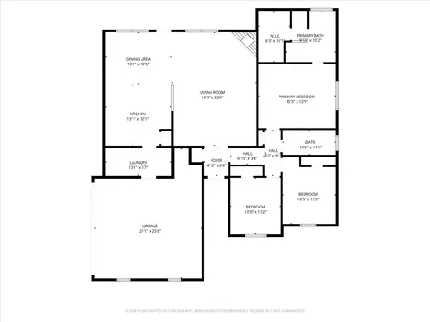 Floorplan - 6421 Peak View Ct, Midlothian, TX 76065 photo 1 of 1