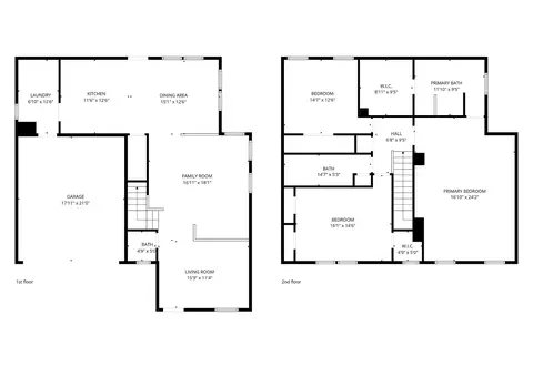 Floorplan - 601 Amy Way, Euless, TX 76039 photo 1 of 1