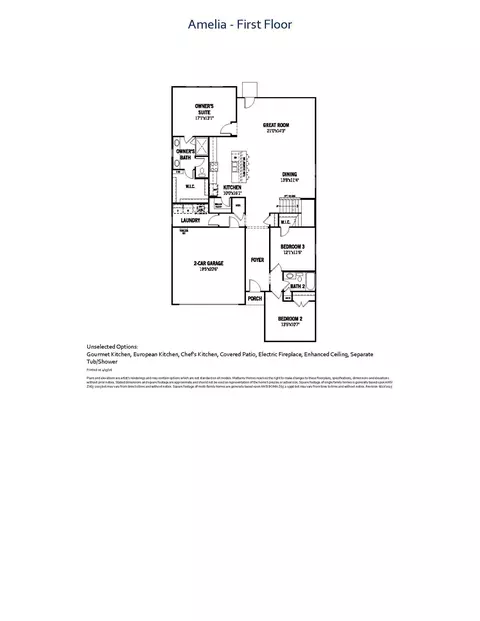 Floorplan - 2012 Beeflower St, Celina, TX 75009 photo 1 of 1