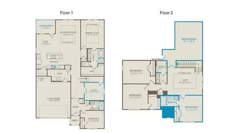 Floorplan - 14401 Mietner St, Celina, TX 75009 photo 1 of 1