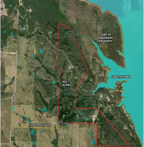 432 Acres Slickum Slough Rd, Whitesboro, TX 76273