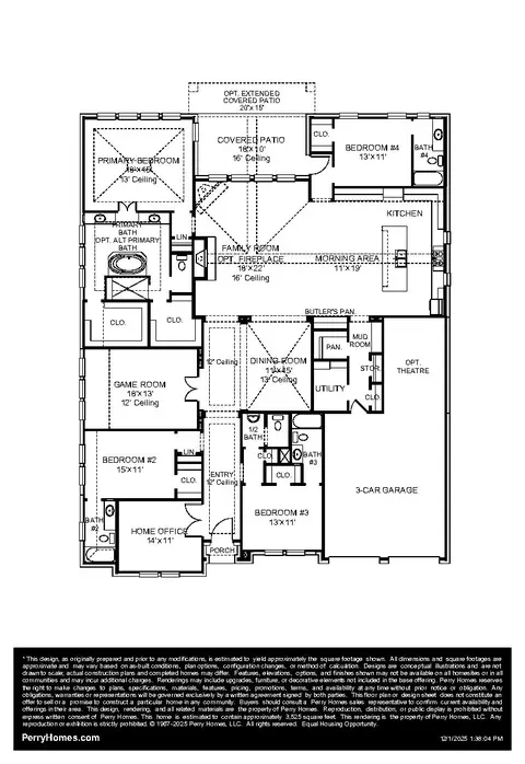 Floorplan - 776 Headwaters Dr, Haslet, TX 76052 photo 1 of 1