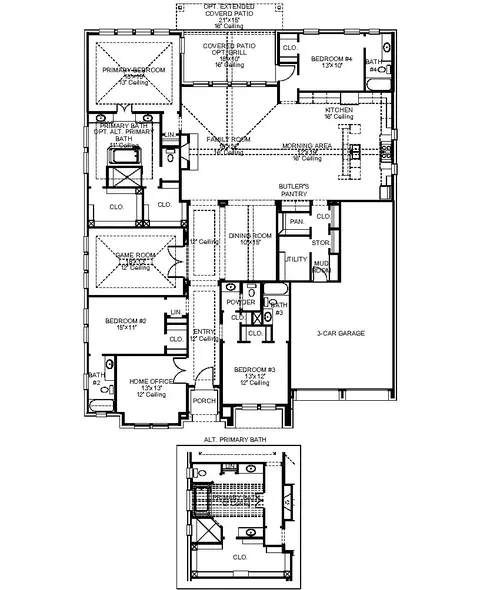 Floorplan - 2630 Live Oak Ln, Prosper, TX 75078 photo 1 of 1