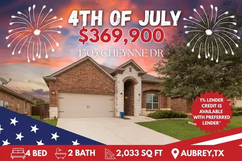 1305 Cheyenne Dr, Aubrey, TX 76227