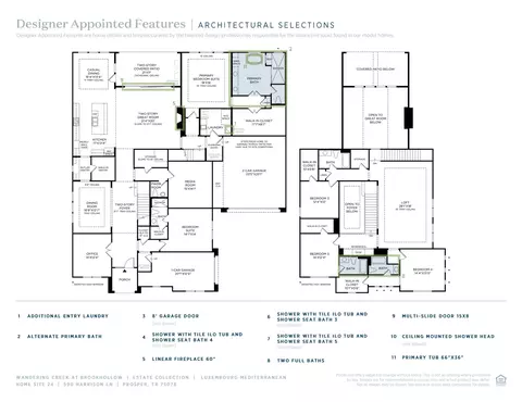 Floorplan - 590 Harrison Ln, Prosper, TX 75078 photo 1 of 1
