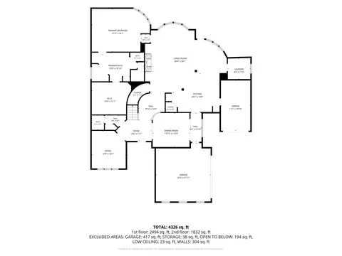 Floorplan - 1007 Native Trl, Heath, TX 75032 photo 2 of 2
