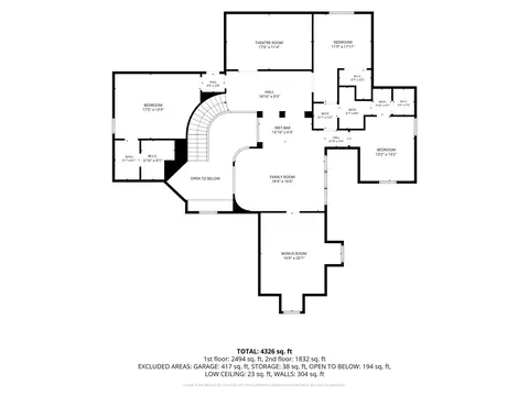 Floorplan - 1007 Native Trl, Heath, TX 75032 photo 1 of 2