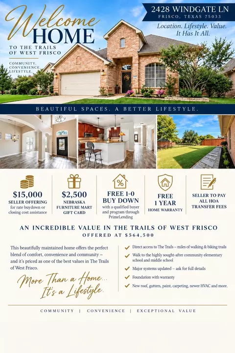 2428 Windgate Ln, Frisco, TX 75033