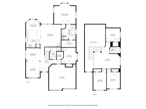 Floorplan - 12604 Beech Tree Ln, Euless, TX 76040 photo 1 of 1