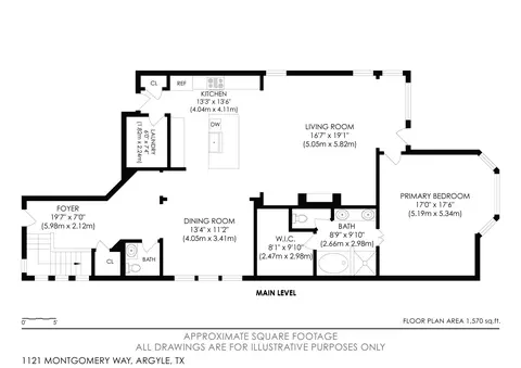 Floorplan - 1121 Montgomery Way, Argyle, TX 76226 photo 1 of 2