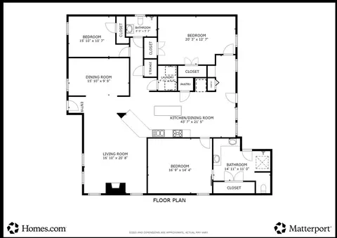 Floorplan - 1810 Apache Trl, Mesquite, TX 75149 photo 1 of 2