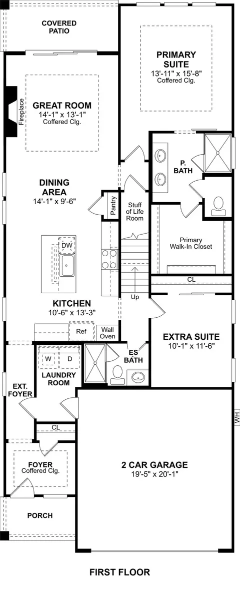 Floorplan - 2512 Compassion Ct, Heath, TX 75126 photo 1 of 1