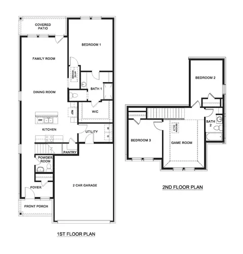 Floorplan - 122 Pheasant Run, Terrell, TX 75160 photo 1 of 1