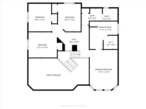 Floorplan - 3025 David Dr, Rowlett, TX 75088 photo 2 of 3