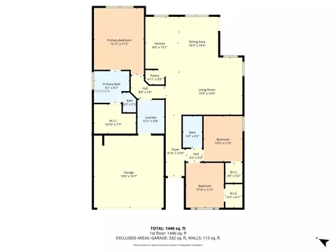 Floorplan - 3213 Dottavio, Lorena, TX 76655 photo 1 of 1