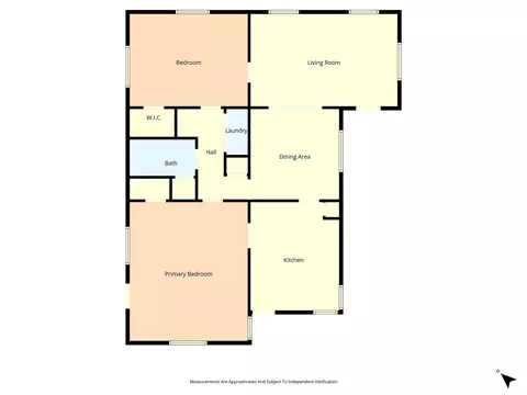 Floorplan - 809 E Limestone Ave, Mart, TX 76664 photo 1 of 1