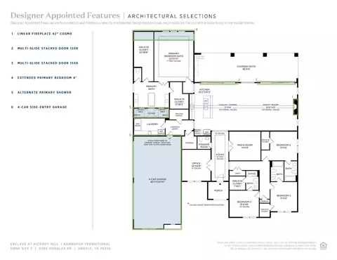 Floorplan - 11105 Douglas Dr, Argyle, TX 76226 photo 1 of 1