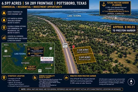 3 328 Acres Hwy 289 Hwy, Pottsboro, TX 75076