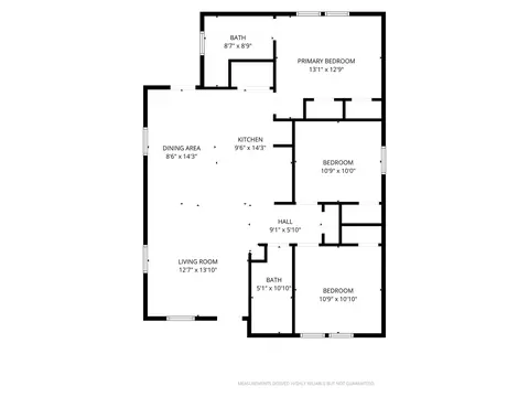 Floorplan - 707 E Woodard St, Denison, TX 75021 photo 1 of 1