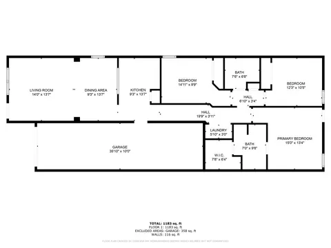 Floorplan - 357 And 359 Orbit Dr, Lavon, TX 75166 photo 1 of 1