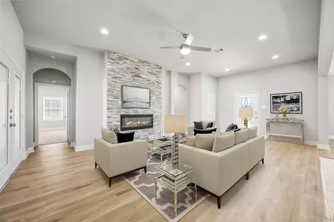Living - 8409 Willowbrook Dr, Rowlett, TX 75088 photo 4 of 5