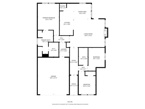 Floorplan - 933 E 5th St, Springtown, TX 76082 photo 1 of 1