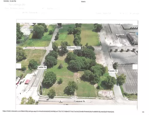 730 Lot 22 Fannin, Shreveport, LA 71101