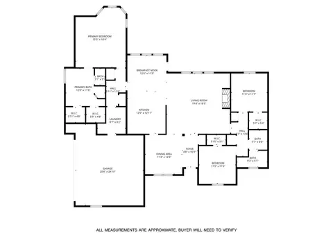 Floorplan - 3208 Park Lake Dr, Waco, TX 76708 photo 1 of 1