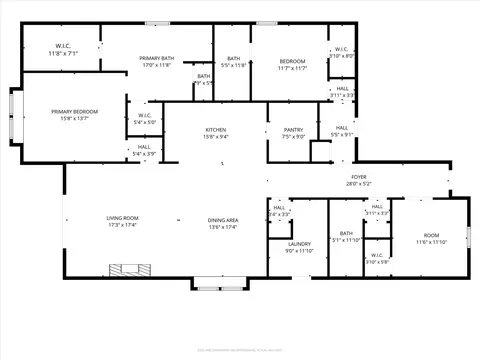 Floorplan - 1018 Meadow Bend Loop N, Grapevine, TX 76051 photo 1 of 1