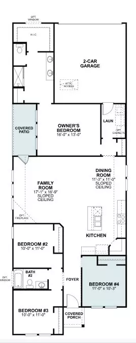Floorplan - 1017 Tarryhill Dr, Crowley, TX 76036 photo 1 of 1