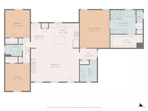 Floorplan - 2004 Willy Dilly Rd, Springtown, TX 76082 photo 1 of 1
