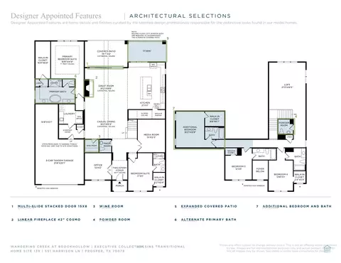 Floorplan - 551 Harrison Ln, Prosper, TX 75078 photo 1 of 1