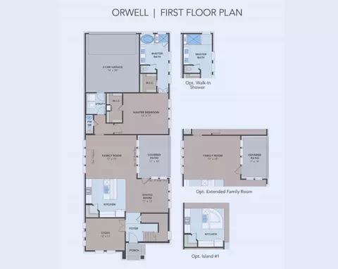 Floorplan - 711 Artesian Dr, Argyle, TX 76226 photo 1 of 2
